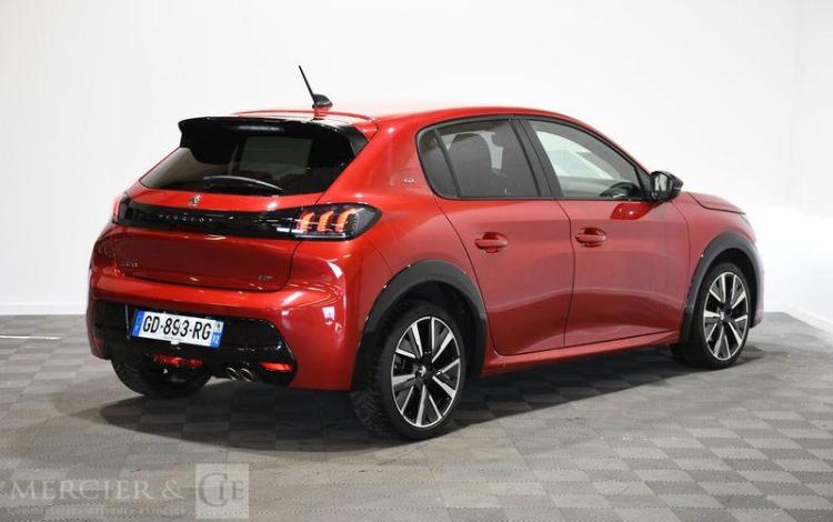 PEUGEOT 208 GT 1.2 PURETECH 130 S&S EAT8 ROUGE GD-893-RG
