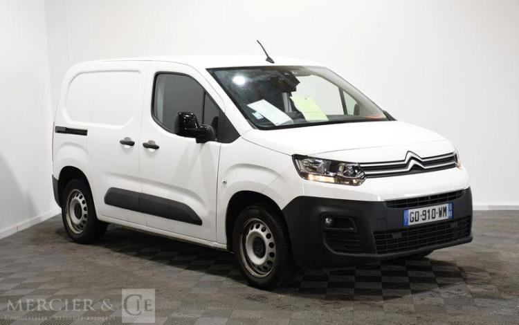 CITROEN BERLINGO M 650kg BLUEHDI 130 S&S EAT8 DRIVER BLANC GD-910-WM