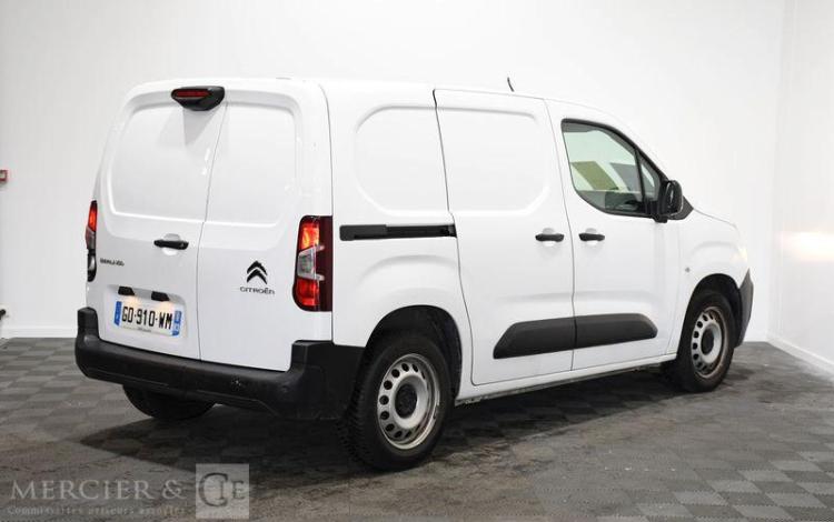 CITROEN BERLINGO M 650kg BLUEHDI 130 S&S EAT8 DRIVER BLANC GD-910-WM