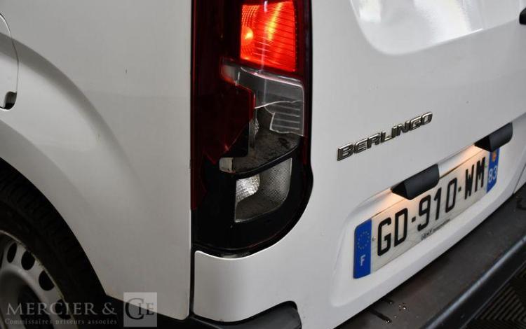 CITROEN BERLINGO M 650kg BLUEHDI 130 S&S EAT8 DRIVER BLANC GD-910-WM