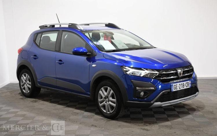 DACIA SANDERO STEPWAY 1.0 TCE 90 CONFORT CVT BVA
 BLEU GE-218-CR