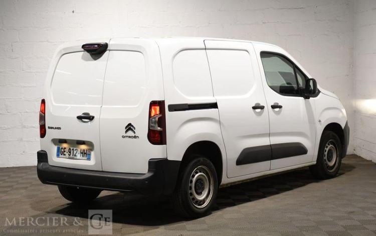 CITROEN BERLINGO VAN FOURGON M BLANC GE-912-HH
