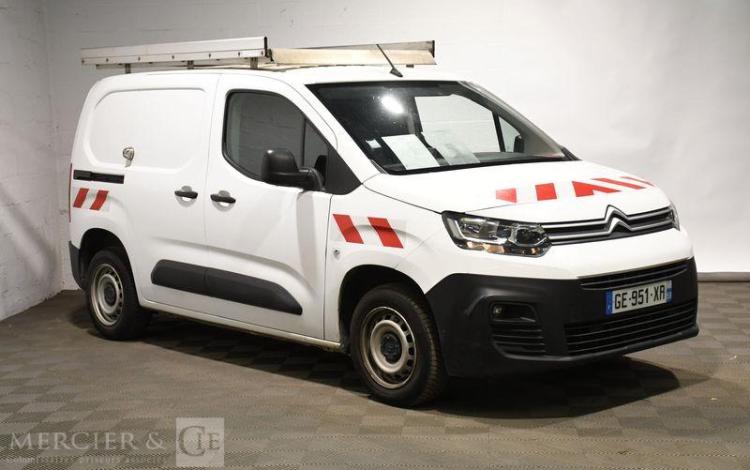 CITROEN BERLINGO VAN FGON TAILLE M 650 KG 1.5 BLUEHDI 110 S&S BLANC GE-951-XR