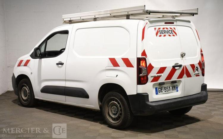CITROEN BERLINGO VAN FGON TAILLE M 650 KG 1.5 BLUEHDI 110 S&S BLANC GE-951-XR