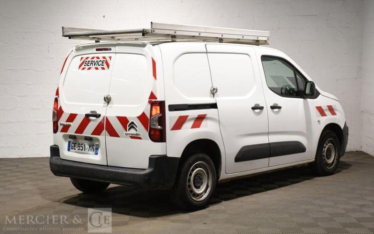 CITROEN BERLINGO VAN FGON TAILLE M 650 KG 1.5 BLUEHDI 110 S&S BLANC GE-951-XR