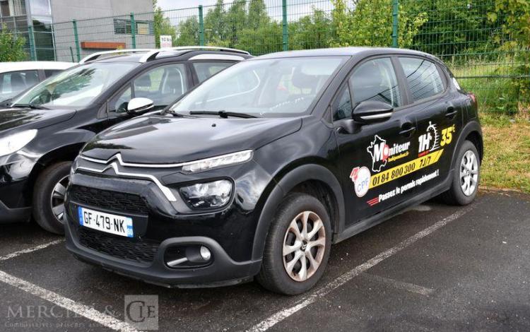 CITROEN C3 EX AUTO ECOLE  BLUEHDI100 S&S FEEL NOIR GF-479-NK