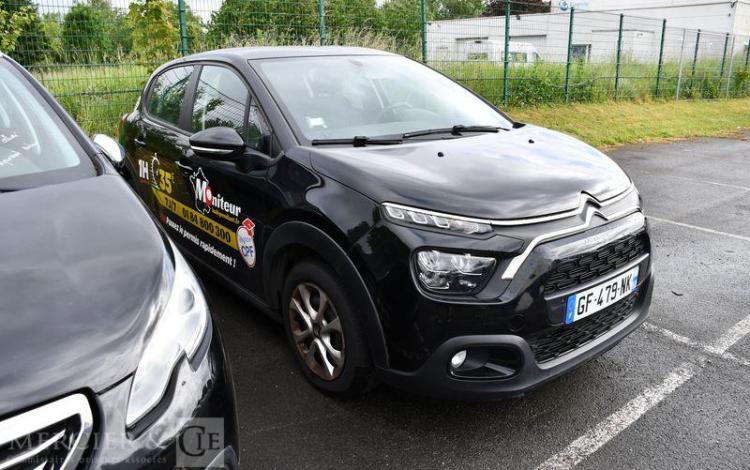 CITROEN C3 EX AUTO ECOLE  BLUEHDI100 S&S FEEL NOIR GF-479-NK