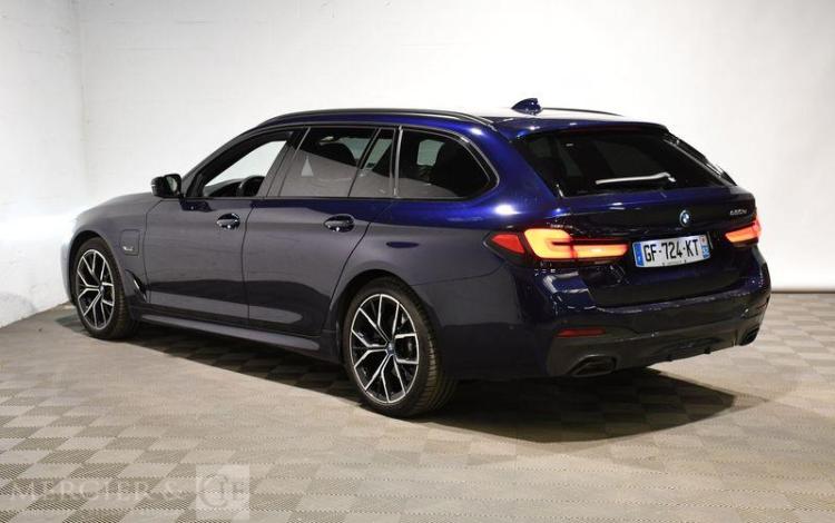 BMW SERIE 5 TOURING 2.0 520 E 204H 165 PHEV M-SPORT BVA BLEU GF-724-KT