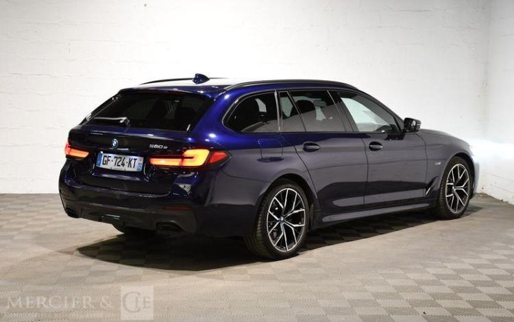 BMW SERIE 5 TOURING 2.0 520 E 204H 165 PHEV M-SPORT BVA BLEU GF-724-KT