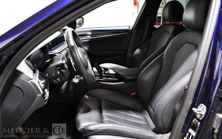 BMW SERIE 5 TOURING 2.0 520 E 204H 165 PHEV M-SPORT BVA BLEU GF-724-KT