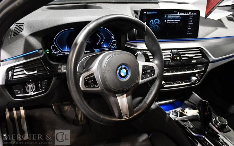 BMW SERIE 5 TOURING 2.0 520 E 204H 165 PHEV M-SPORT BVA BLEU GF-724-KT