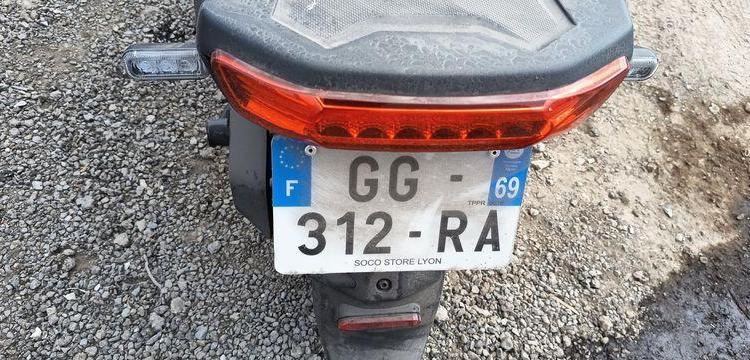 SUPER SOCO SCOOER CPX 50CM2 – ELECTRIQUE – ANNNE 2022  GG-312-RA
