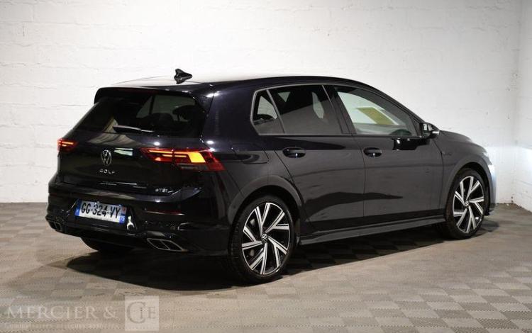 VOLKSWAGEN GOLF 8 1.5 E-TSI 150 MHEV HYBRID R-LINE DSG NOIR GG-324-VY
