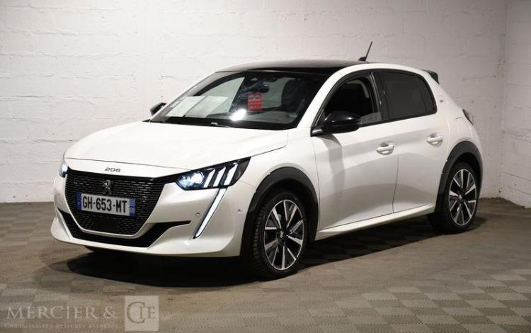 PEUGEOT 208 GT PURE TECH 100 S&S EAT8 BLANC GH-653-MT
