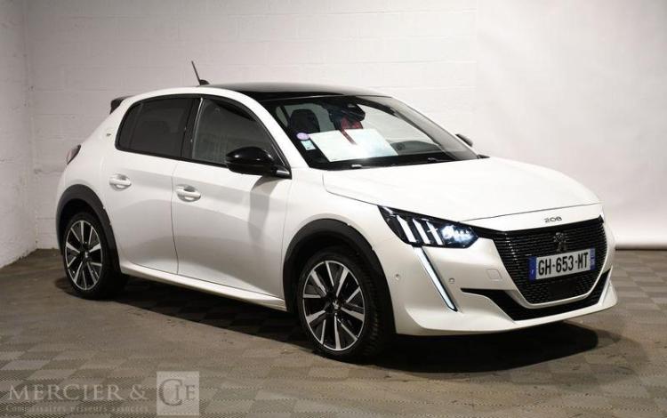 PEUGEOT 208 GT PURE TECH 100 S&S EAT8 BLANC GH-653-MT