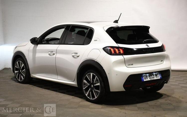 PEUGEOT 208 GT PURE TECH 100 S&S EAT8 BLANC GH-653-MT