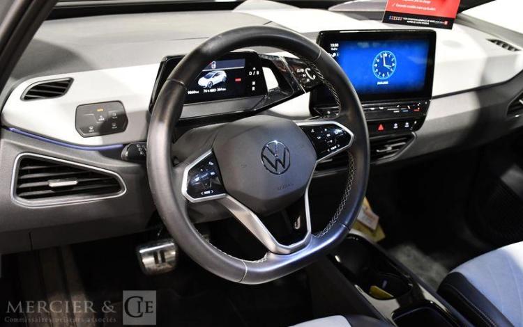 VOLKSWAGEN ID-3 ELECTRIC 205 95PPM 58KWH PRO BVA GRIS GL-367-GY