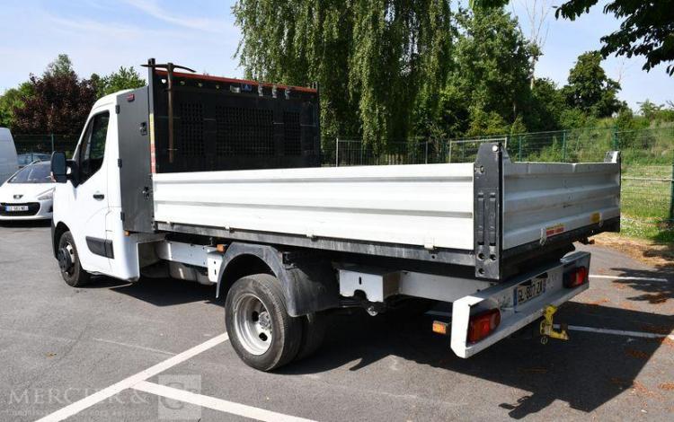 RENAULT MASTER L3 COFFRE BENNE DCI 145 RJ3500 BLANC GL-807-ZA