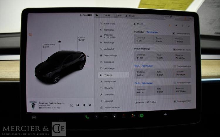 TESLA MODEL-Y 300 60KWH STANDARD-RANGE BVA NOIR GM-463-ZW
