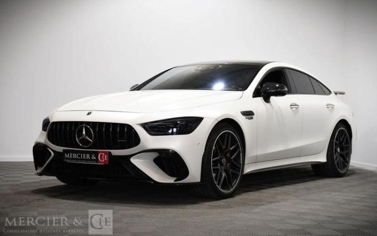 MERCEDES AMG GT 4.0 63 E-PERFORMANCE 843H 640 HYBRID 6.1KWH S 4MATIC BLANC GN-271-DK