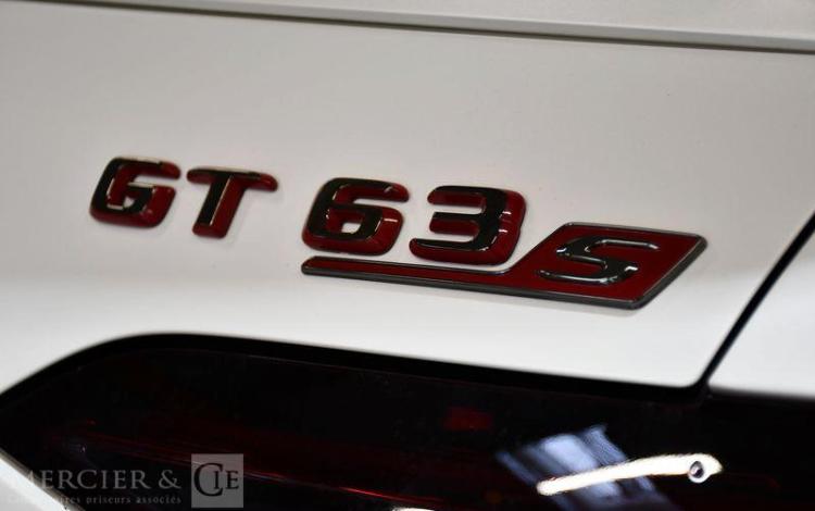 MERCEDES AMG GT 4.0 63 E-PERFORMANCE 843H 640 HYBRID 6.1KWH S 4MATIC BLANC GN-271-DK