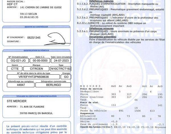 CITROEN BERLINGO III FOURGON 1.5 BLUEHDI 100 650KG M L1 CLUB
 BLANC GQ-021-JG