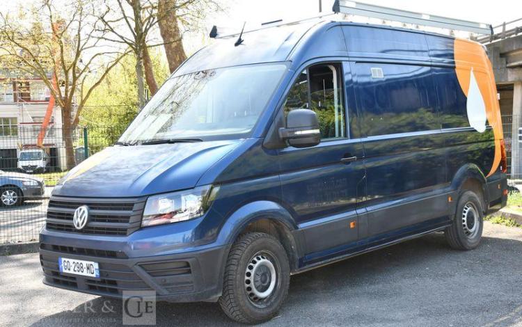 VOLKSWAGEN CRAFTER VAN 30 L3H3 11M3 TRAC 2,0 TDI BLEU GQ-298-MD
