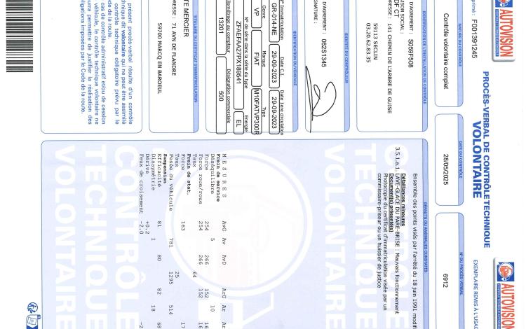 FIAT 500 24 KWH BLANC GR-014-NE