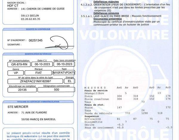 FIAT 500 24 kwh ICONE BLANC GR-879-RN
