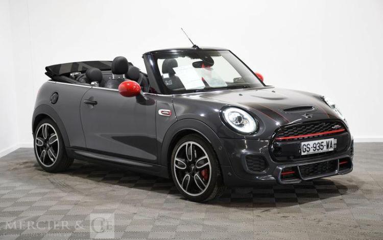 MINI COOPER CABRIOLET JCW 231CH BVA8 GRIS GS-935-WA
