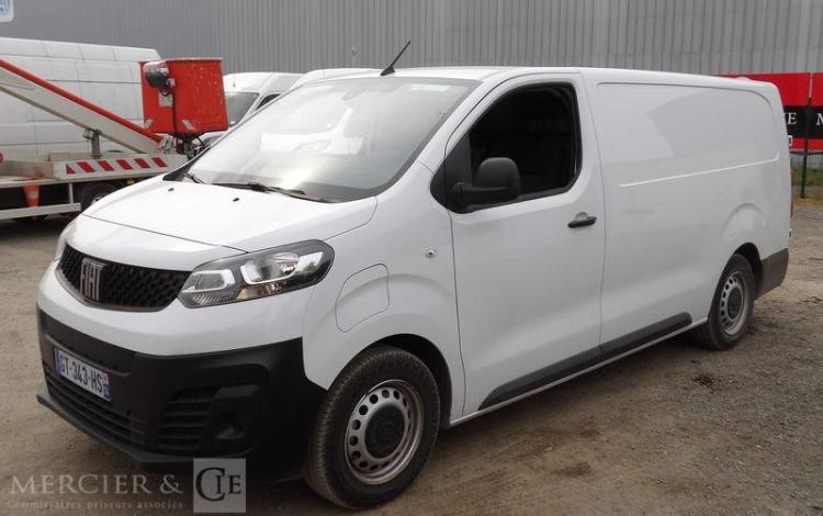 FIAT e-SCUDO 75KWH 6,1 LONG BUSINESS – ELECTRIQUE 7647 KMS – ANNEE 2023 BLANC GT-343-HS
