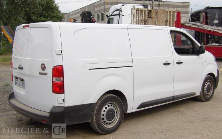 FIAT e-SCUDO 75KWH 6,1 LONG BUSINESS – ELECTRIQUE 7647 KMS – ANNEE 2023 BLANC GT-343-HS