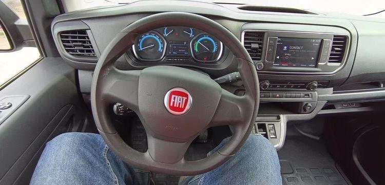 FIAT e-SCUDO 75KWH 6,1 LONG BUSINESS – ELECTRIQUE 7647 KMS – ANNEE 2023 BLANC GT-343-HS