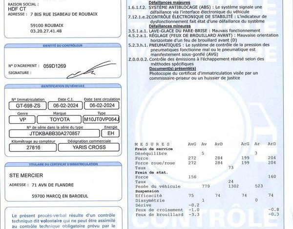 TOYOTA YARIS CROSS PRO HYBRIDE MY22 116H DY BLANC GT-698-ZS