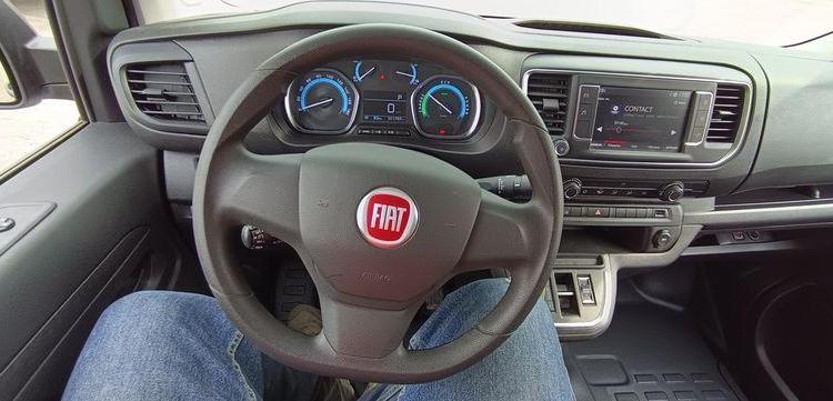 FIAT e-SCUDO 75 KWH 6,1 LONG BUSINESS ELECTRIQUE 11797 KMS – ANNEE 2023 BLANC GT-767-HT