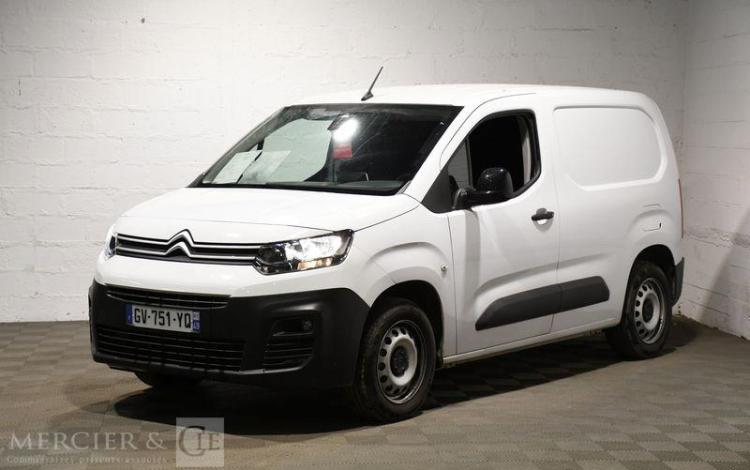 CITROEN BERLINGO FOURGON 1.5 BLUEHDI 100 650KG M L1 BLANC GV-751-YQ