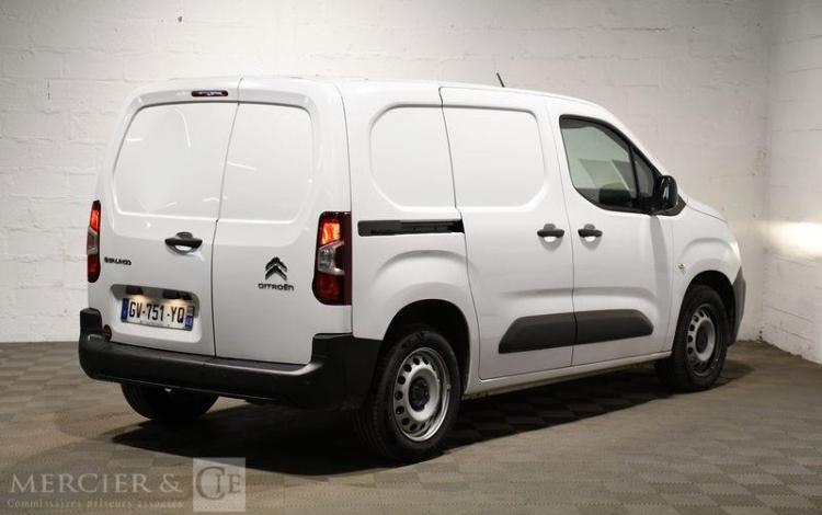CITROEN BERLINGO FOURGON 1.5 BLUEHDI 100 650KG M L1 BLANC GV-751-YQ