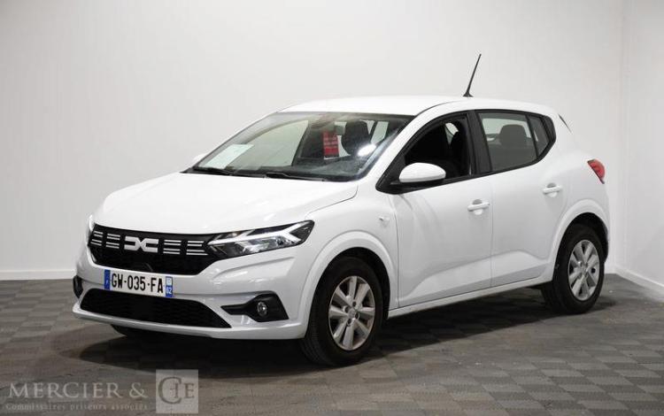 DACIA SANDERO 1,0 SCE 65 EXPRESSION BLANC GW-035-FA