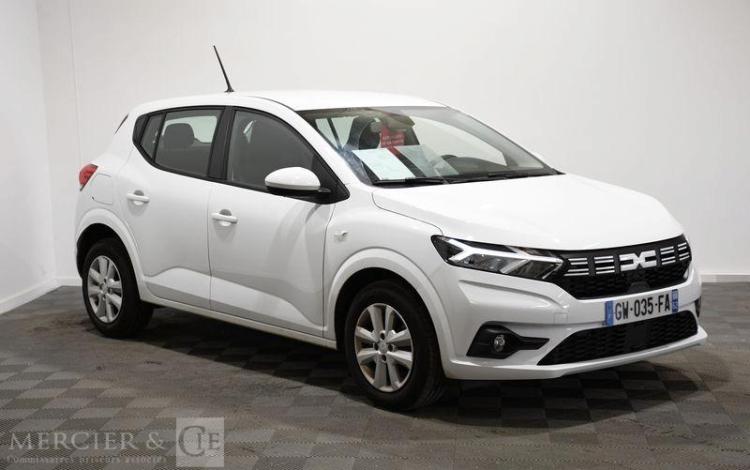 DACIA SANDERO 1,0 SCE 65 EXPRESSION BLANC GW-035-FA
