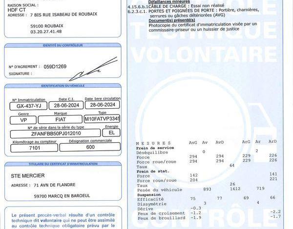 FIAT 600 ELECTRIQUE 54KWH LA PRIMA BEIGE GX-437-YJ