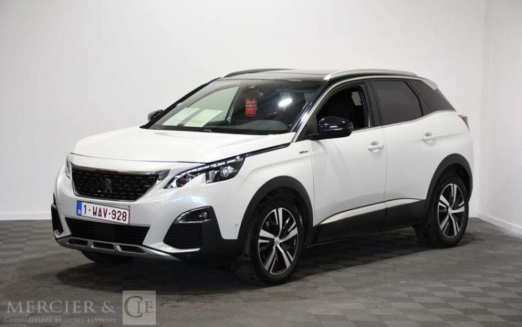 PEUGEOT 3008 GT LINE 1,2 PURE TECH 130 EAT8 BLANC 1WAV928