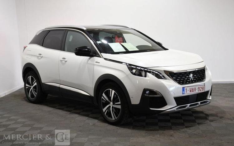 PEUGEOT 3008 GT LINE 1,2 PURE TECH 130 EAT8 BLANC 1WAV928