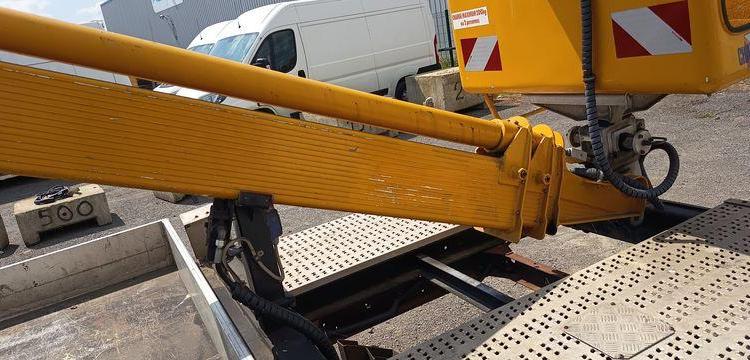 NISSAN CABSTAR-E 2,8T3,0TD 106CV AVEC NACELLE MULTITEL 160 ALU DS – 18 METRES – DIESEL BLANC 846CJF59