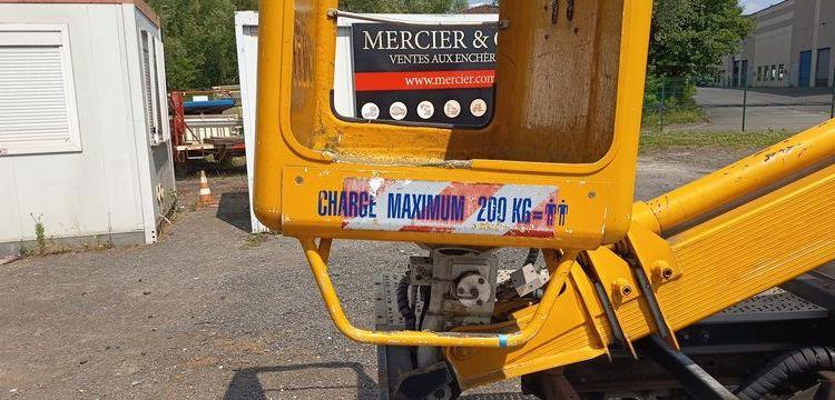 NISSAN CABSTAR-E 2,8T3,0TD 106CV AVEC NACELLE MULTITEL 160 ALU DS – 18 METRES – DIESEL BLANC 846CJF59