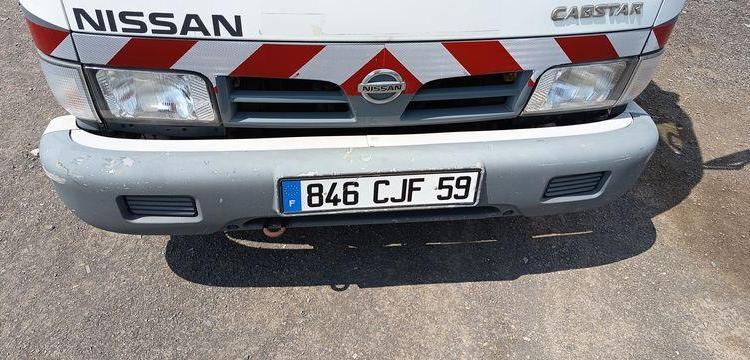 NISSAN CABSTAR-E 2,8T3,0TD 106CV AVEC NACELLE MULTITEL 160 ALU DS – 18 METRES – DIESEL BLANC 846CJF59