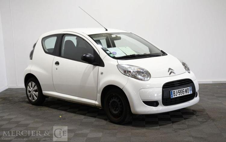 CITROEN C1 1.0 70CH ATTRACTION BLANC BJ-566-WD