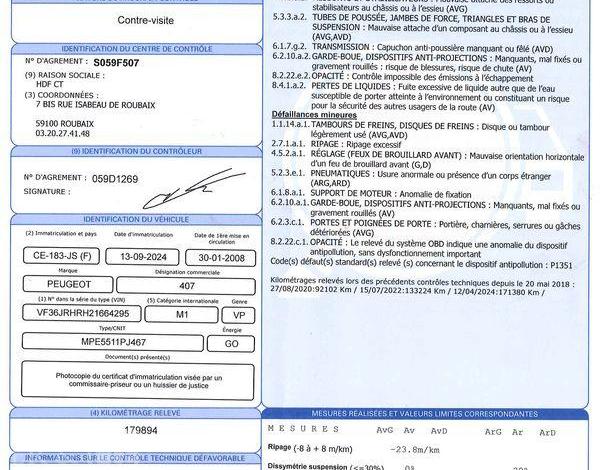 PEUGEOT 407 COUPE 2,0 HDI 135 SPORT GRIS CE-183-JS