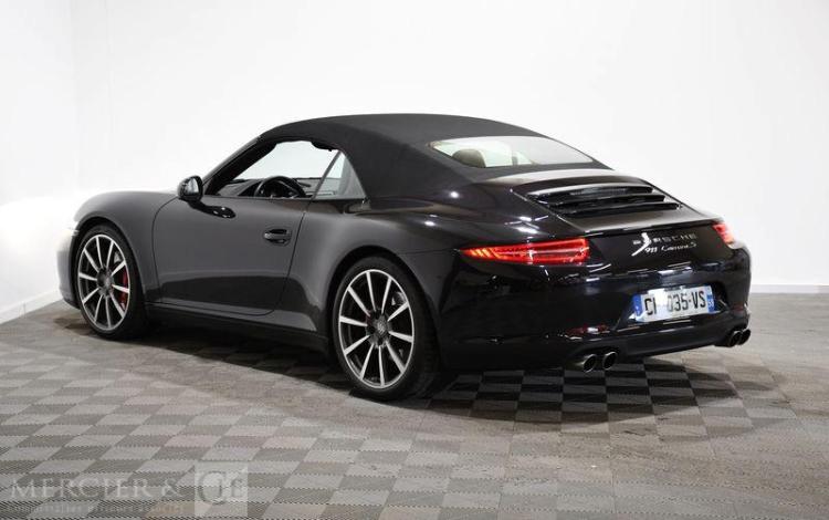 PORSCHE 991 CABRIOLET 3.8 400 CARRERA S PDK NOIR CF-035-VS