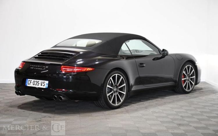 PORSCHE 991 CABRIOLET 3.8 400 CARRERA S PDK NOIR CF-035-VS