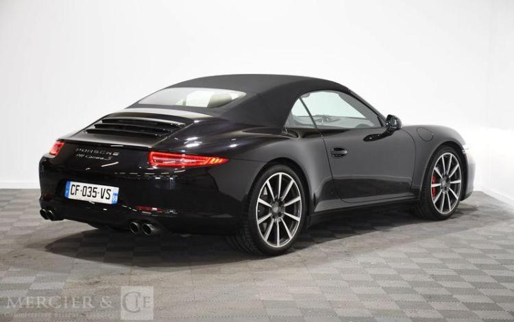 PORSCHE 991 CABRIOLET 3.8 400 CARRERA S PDK NOIR CF-035-VS